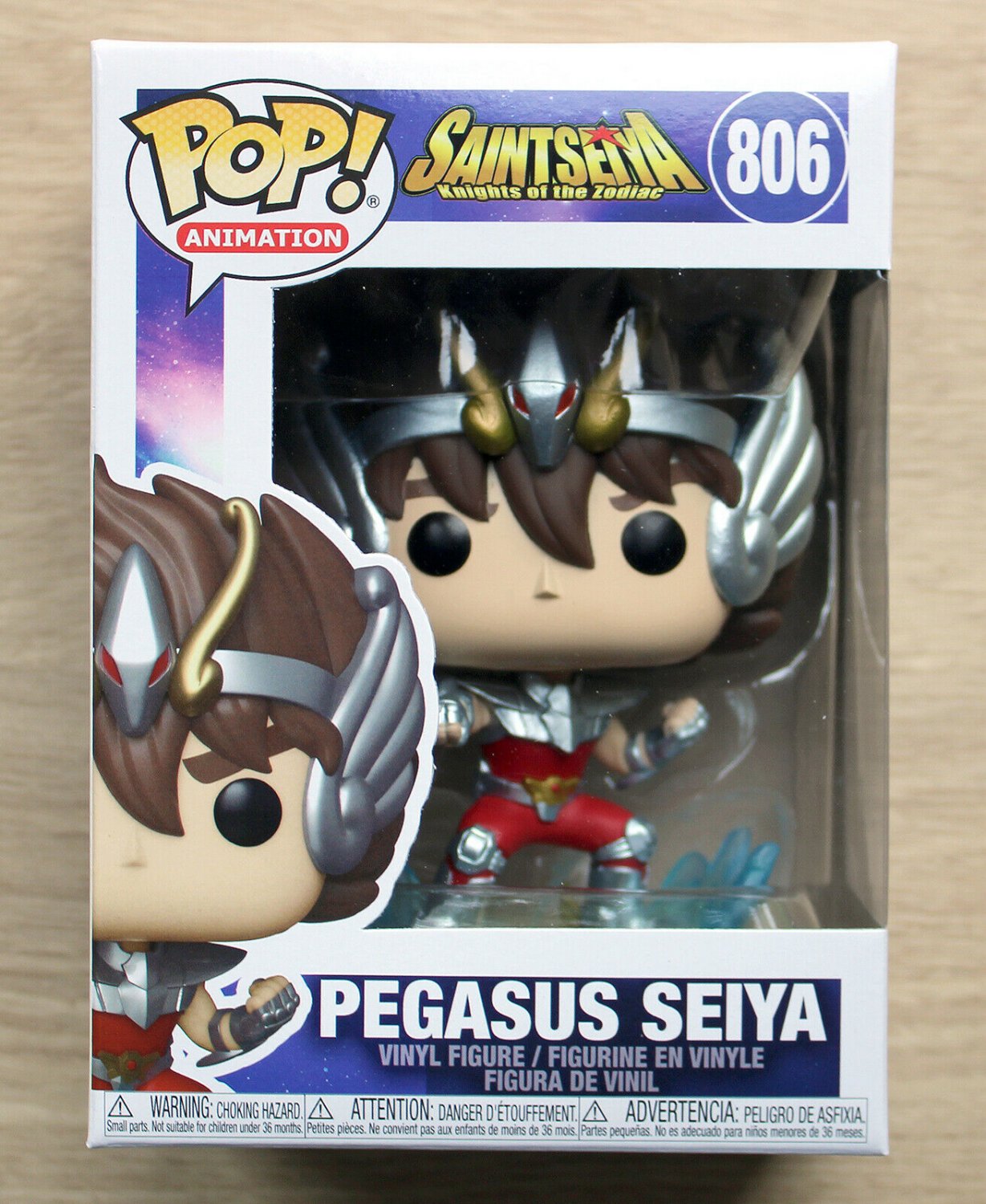 Funko Pop Saint Seiya Pegasus Seiya + Free Protector