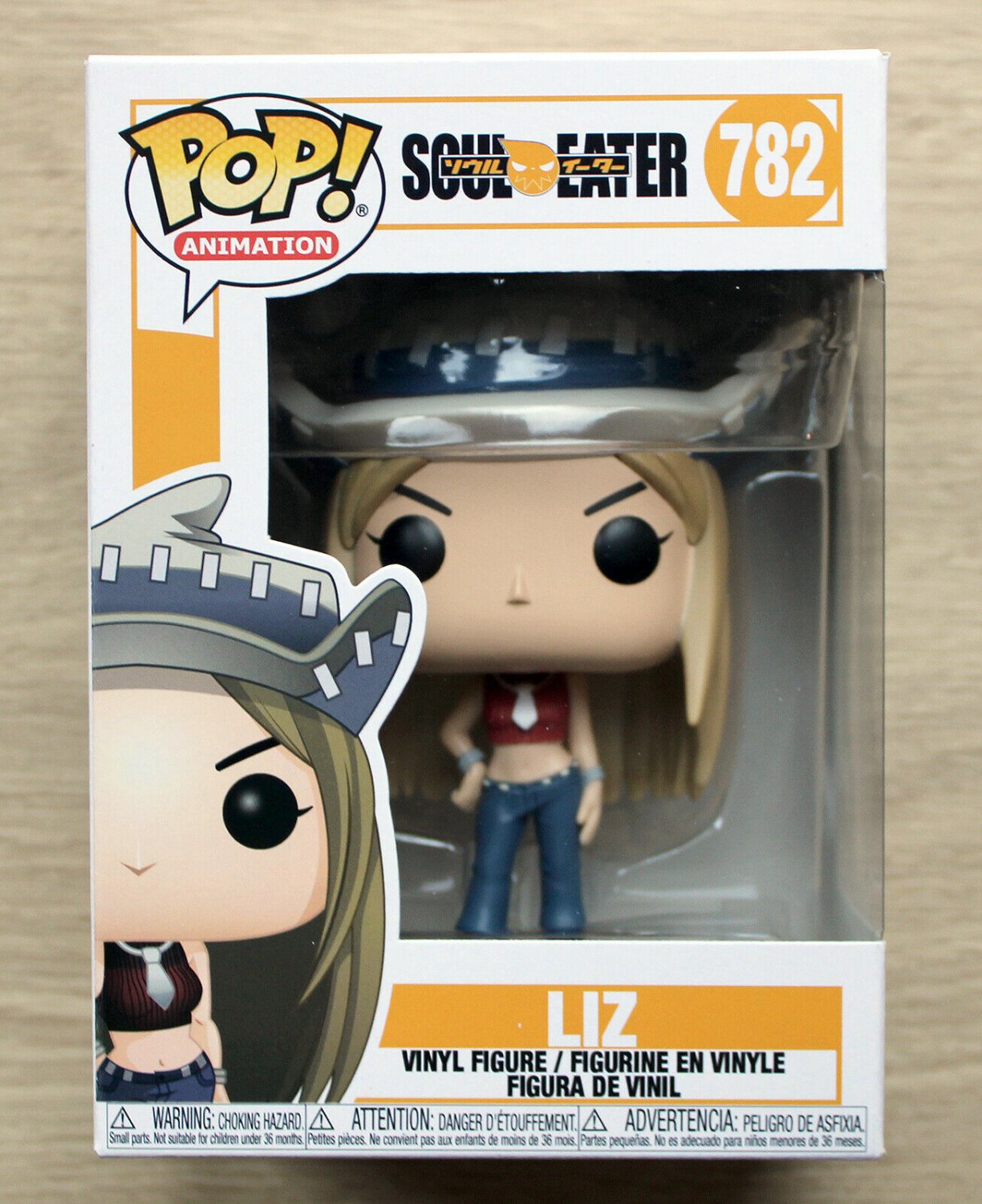 Funko Pop Soul Eater Liz + Free Protector