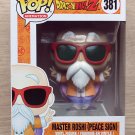 Funko Pop Dragon Ball Z Master Roshi Peace Sign + Free Protector