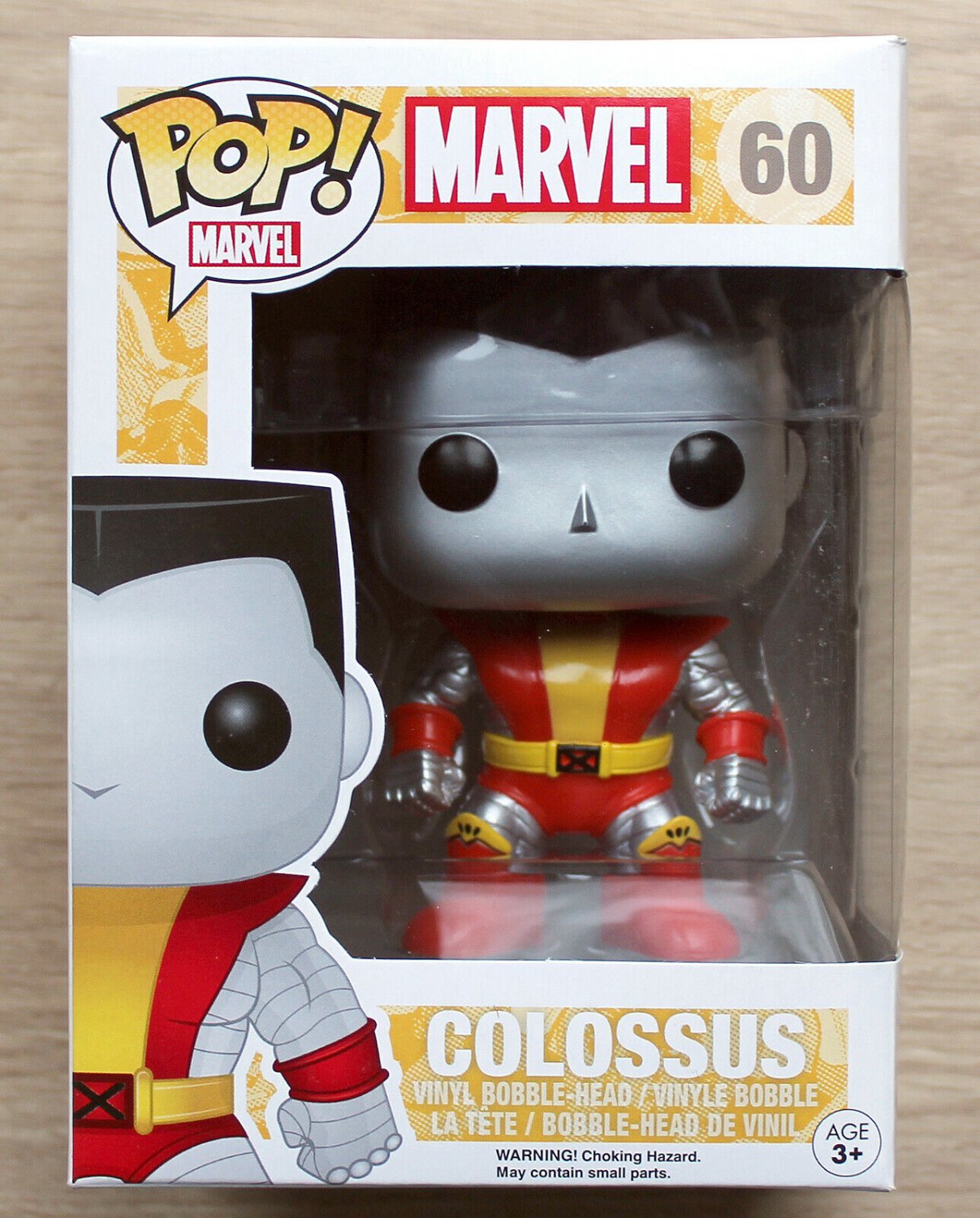 Funko Pop Marvel X-Men Colossus + Free Protector