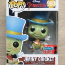 Funko Pop Disney Pinocchio Jiminy Cricket NYCC + Free Protector