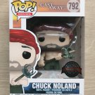 Funko Pop Cast Away Chuck Noland With Spear & Crab + Free Protector