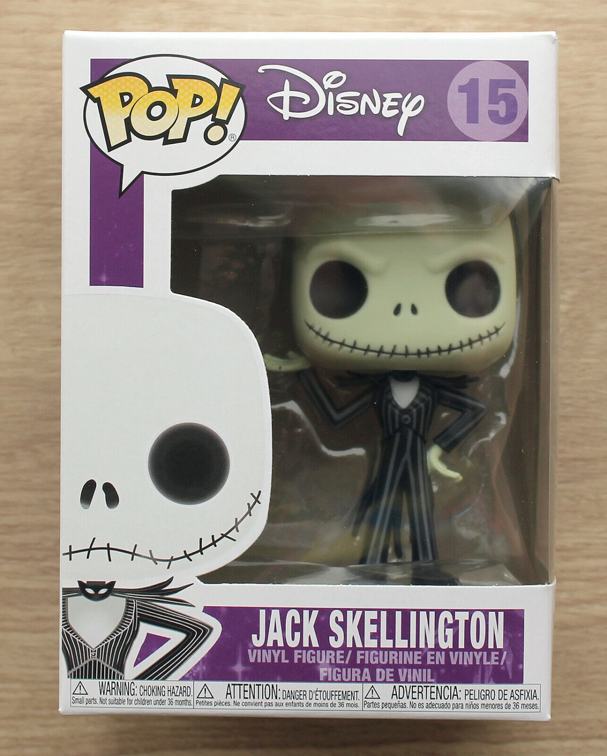 Funko Pop Disney NBC Jack Skellington + Free Protector
