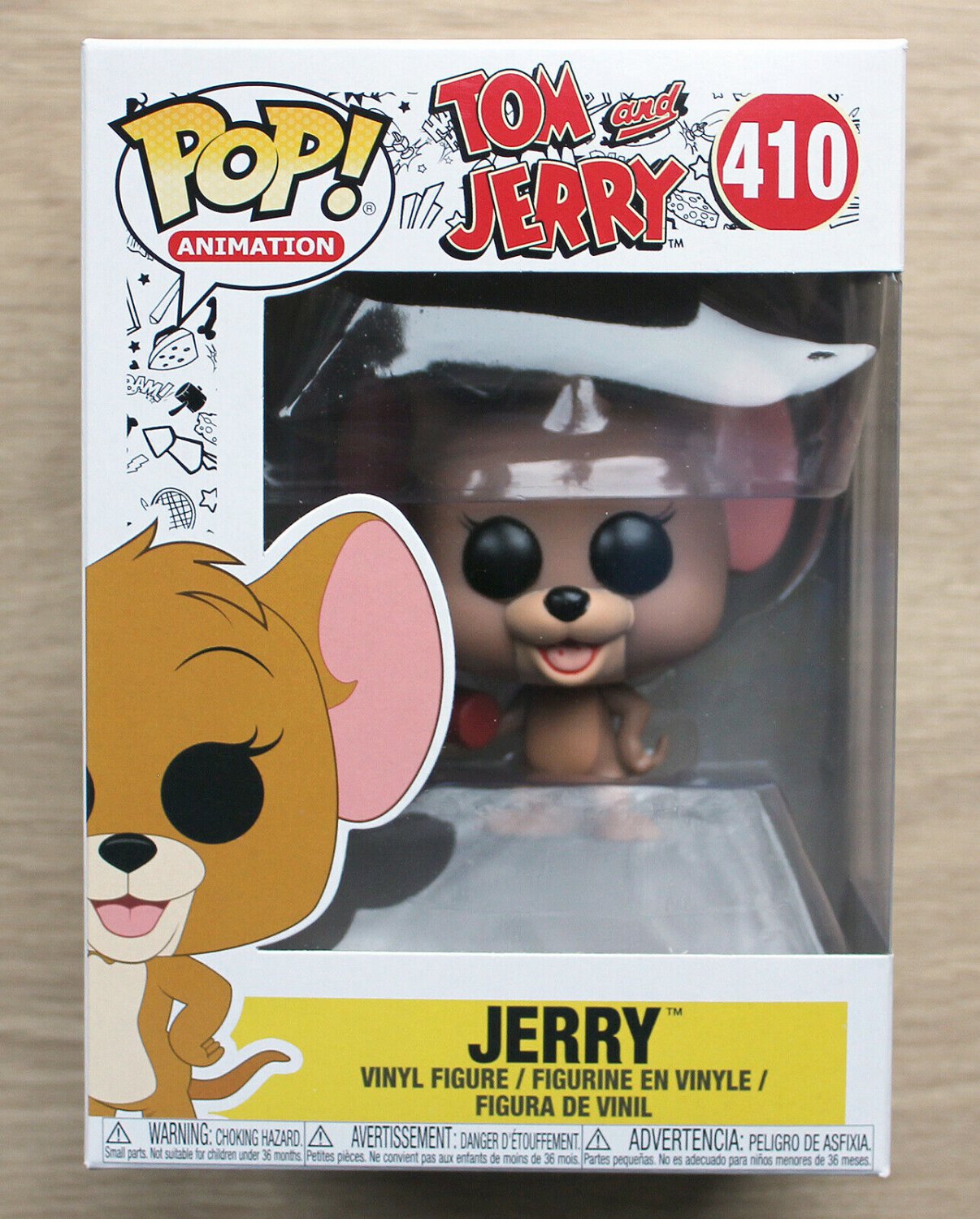 Funko Pop Tom And Jerry - Jerry With Dynamite + Free Protector