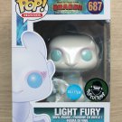 Funko Pop How To Train Your Dragon Light Fury Glitter + Free Protector