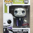 Funko Pop Disney NBC Vampire Jack Metallic + Free Protector