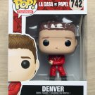 Funko Pop Money Heist (La Casa De Papel) Denver (Box Damage) + Free Protector