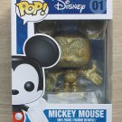 Funko Pop Disney Mickey Mouse Gold Diamond Glitter + Free Protector