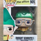 Funko Pop The Office Dwight Schrute As Elf + Free Protector