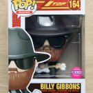 Funko Pop Rocks ZZ Top Billy Gibbons Flocked + Free Protector