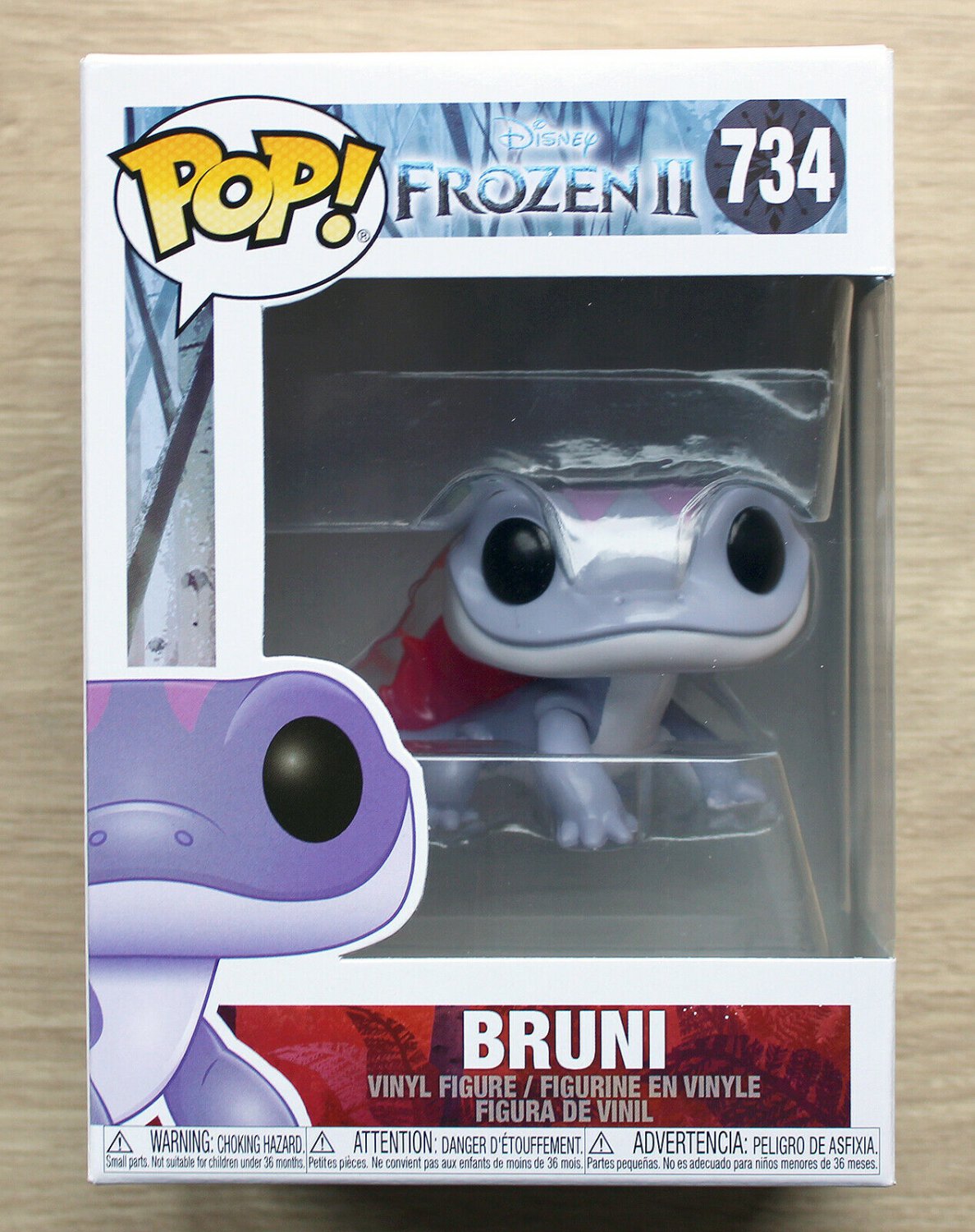 Funko Pop Disney Frozen II Bruni + Free Protector