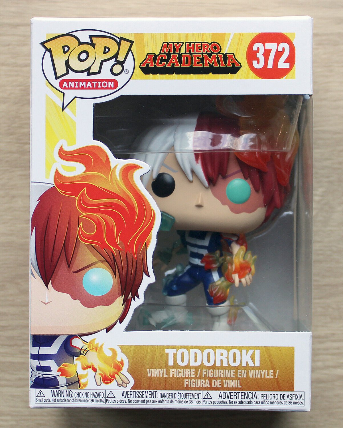 Funko Pop My Hero Academia Todoroki + Free Protector