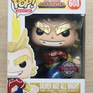 Funko Pop My Hero Academia Silver Age All Might Metallic + Free Protector