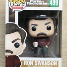 Funko Pop Parks And Recreation Ron Swanson + Free Protector