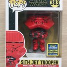 Funko Pop Star Wars Sith Jet Trooper SDCC (Box Wear) + Free Protector