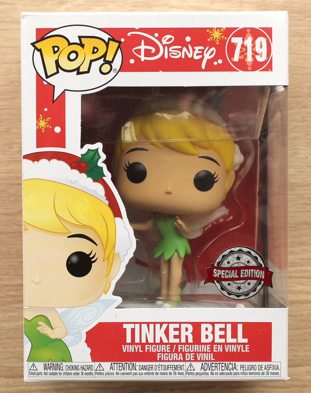 Funko Pop Disney Tinker Bell Holiday Cyber Monday + Free Protector