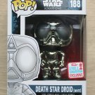 Funko Pop Star Wars Rogue One Death Star Droid White NYCC + Free Protector