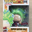 Funko Pop Dragon Ball Z Super Saiyan Kale Energy Base + Protector