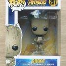 Funko Pop Marvel Avengers Infinity War Groot With Video Game + Free Protector