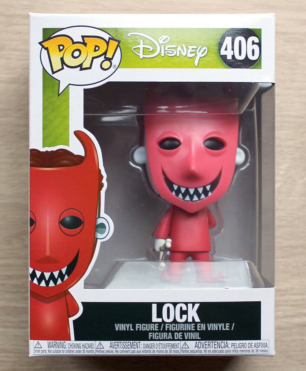 Funko Pop Disney NBC Lock + Free Protector