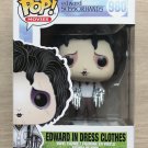 Funko Pop Edward Scissorhands Edward In Dress Clothes + Free Protector