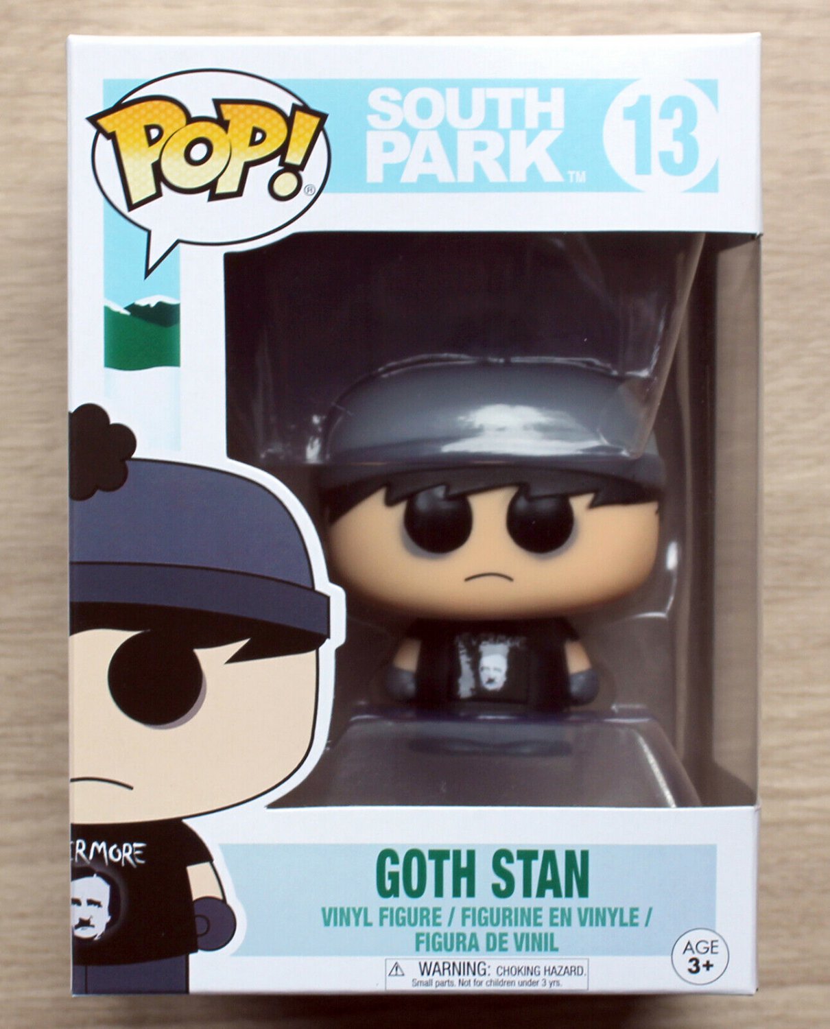 Funko Pop South Park Goth Stan + Protector
