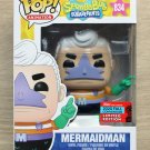 Funko Pop Spongebob Squarepants Mermaidman NYCC + Free Protector