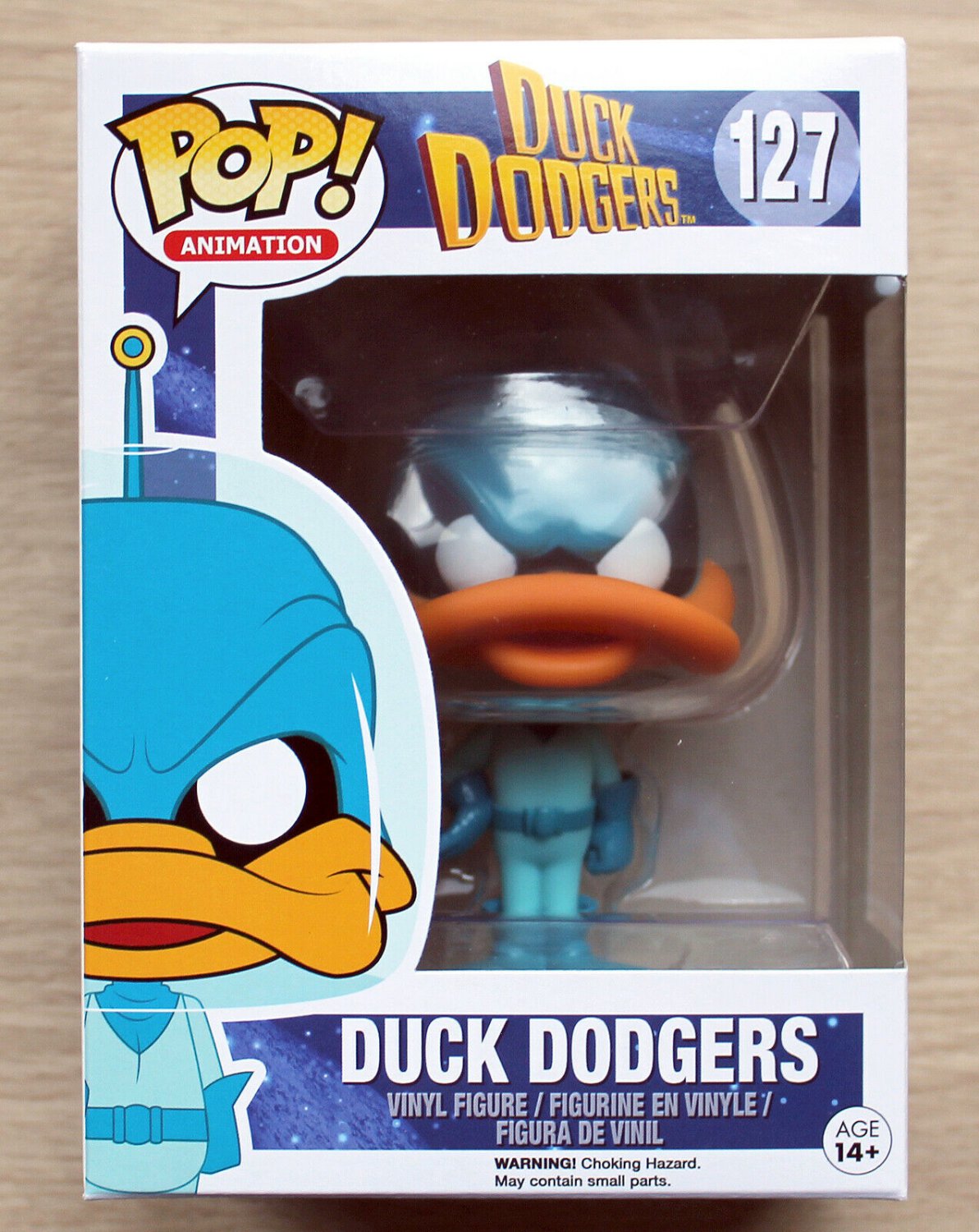 Funko Pop Duck Dodgers + Free Protector