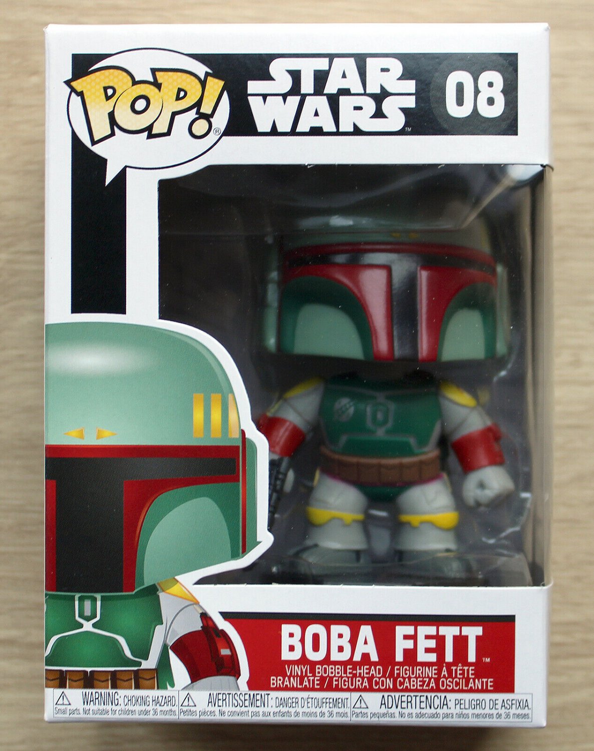 Funko Pop Star Wars Boba Fett + Free Protector