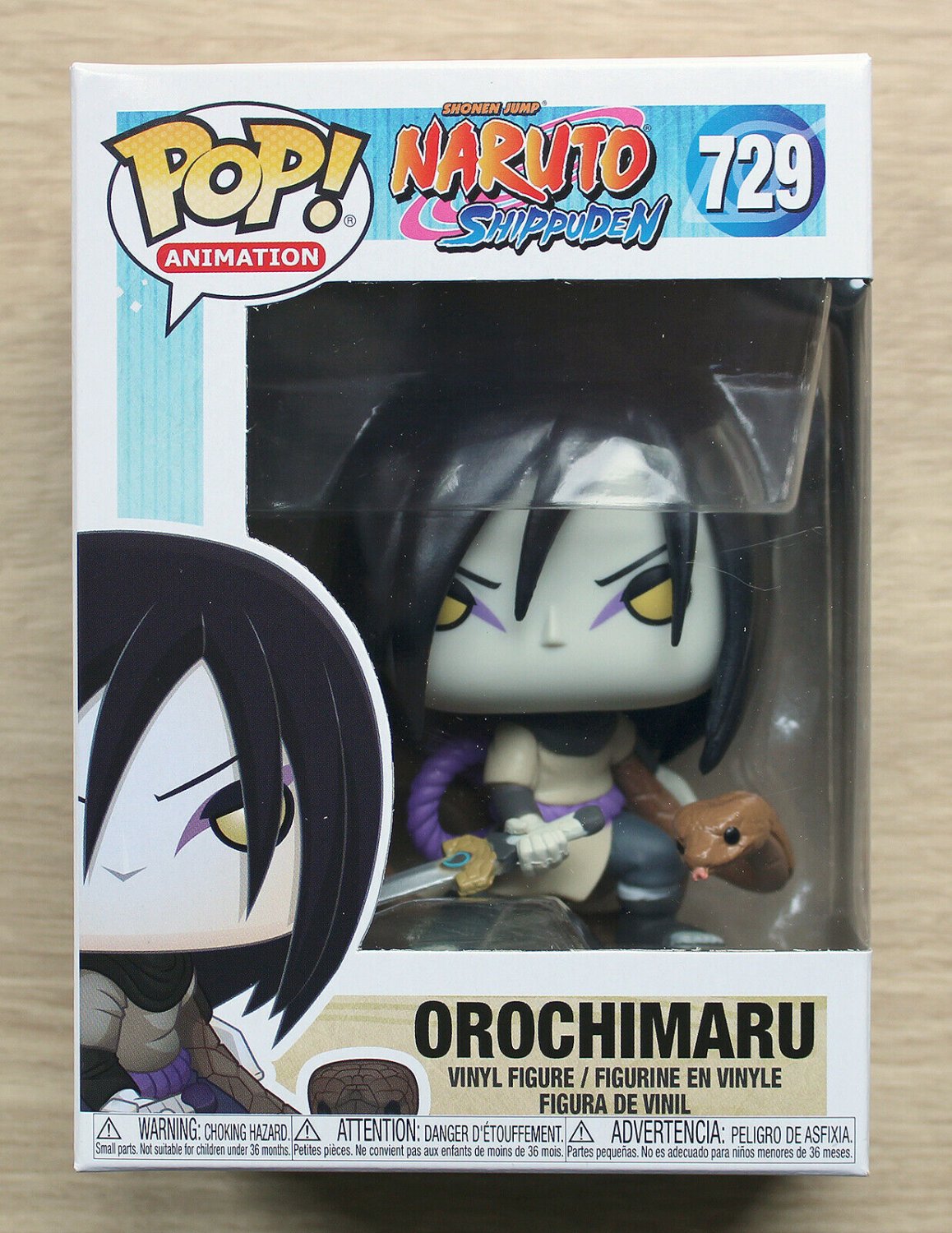 Funko Pop Naruto Shippuden Orochimaru + Free Protector