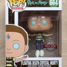 Funko Pop Rick And Morty Floating Death Crystal Morty + Free Protector