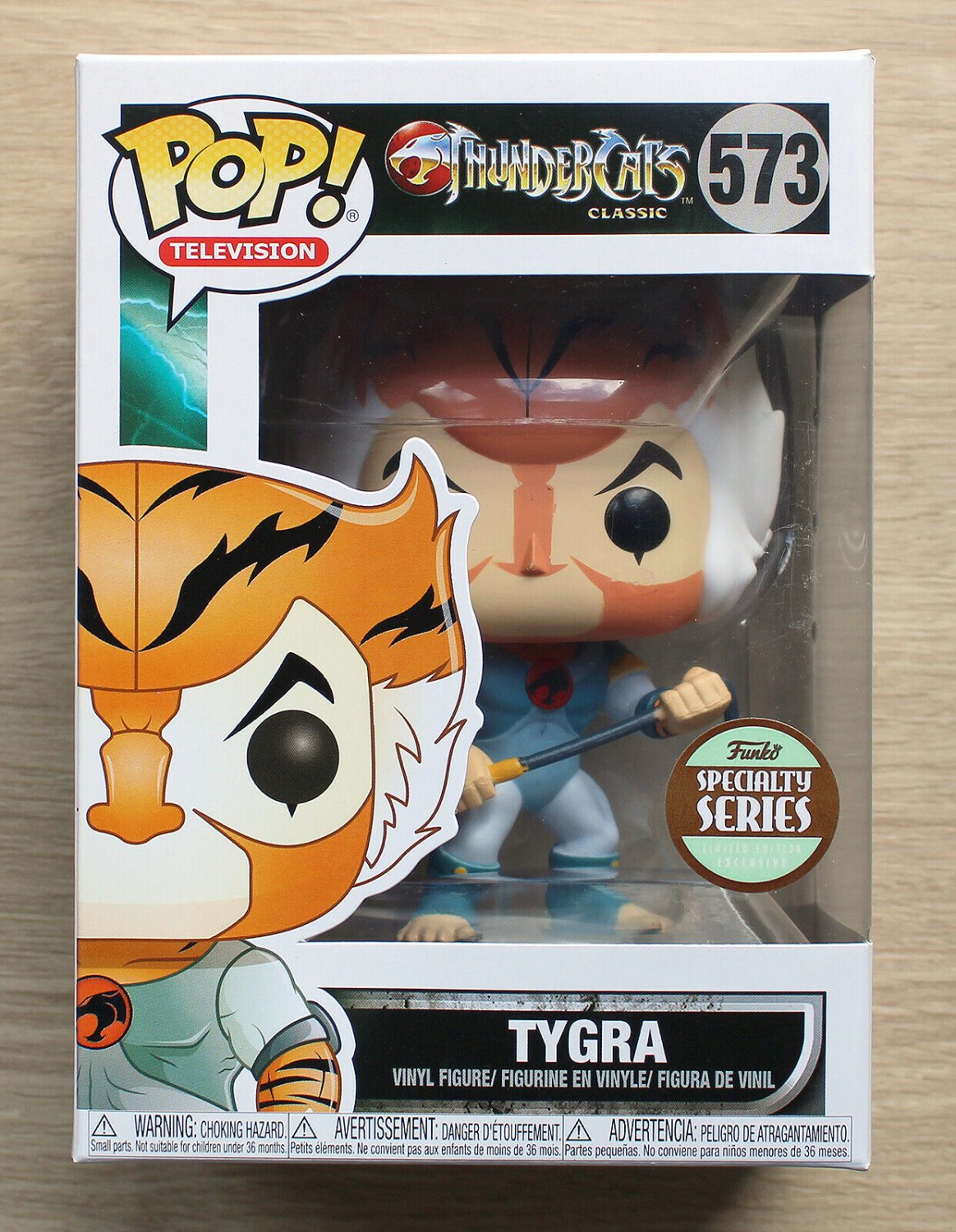 Funko Pop Thundercats Tygra + Free Protector