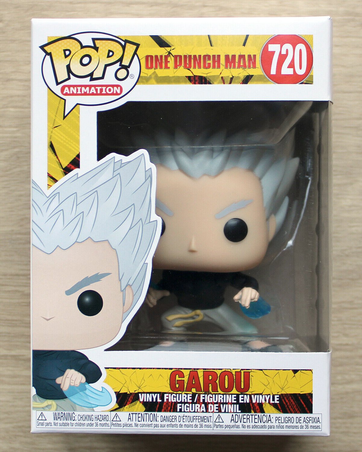 Funko Pop One Punch Man Garou + Free Protector