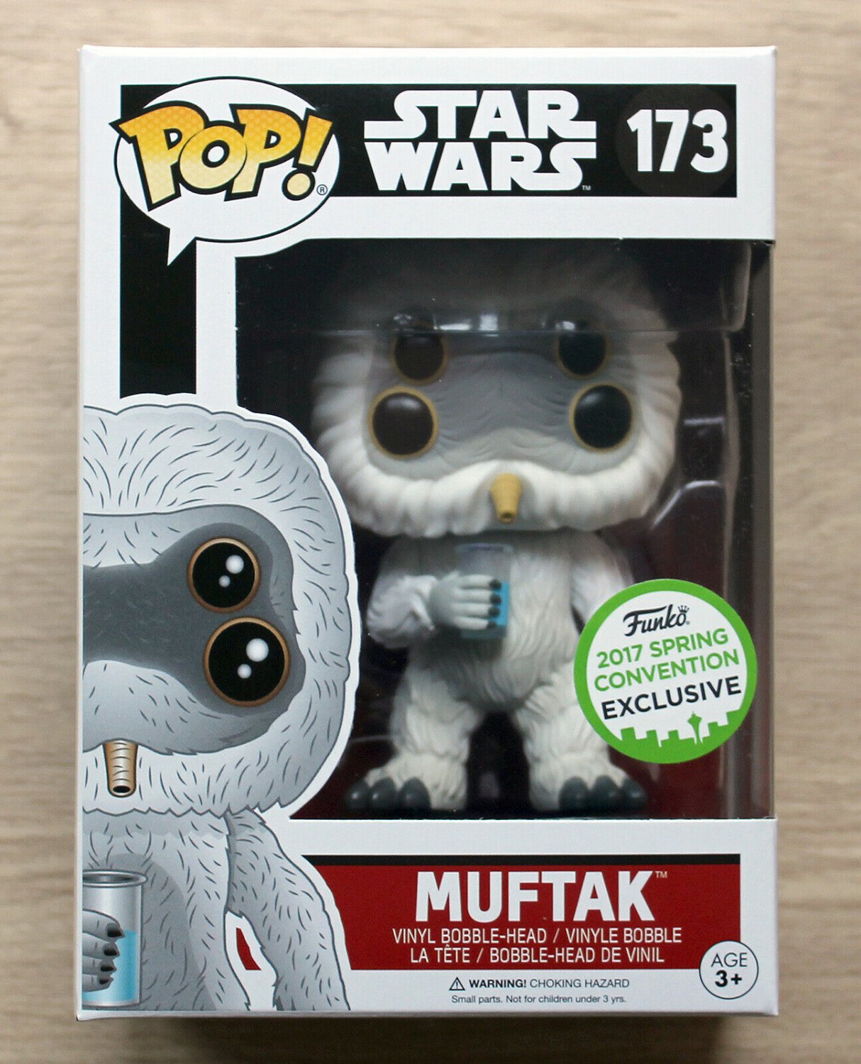 Funko Pop Star Wars Muftak ECCC + Free Protector