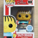 Funko Pop The Simpsons Ralph Wiggum + Free Protector