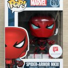 Funko Pop Marvel Spider-Man Spider-Armor MKIII + Free Protector