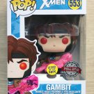 Funko Pop Marvel X-Men Gambit GITD + Free Protector