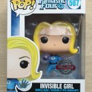 Funko Pop Marvel Fantastic Four Invisible Girl Translucent + Free Protector