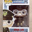Funko Pop Marvel Captain America Stan Lee + Free Protector