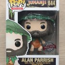 Funko Pop Jumanji Alan Parrish With Knife + Free Protector