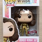 Funko Pop WW84 Wonder Woman Golden Armor With Lasso + Free Protector