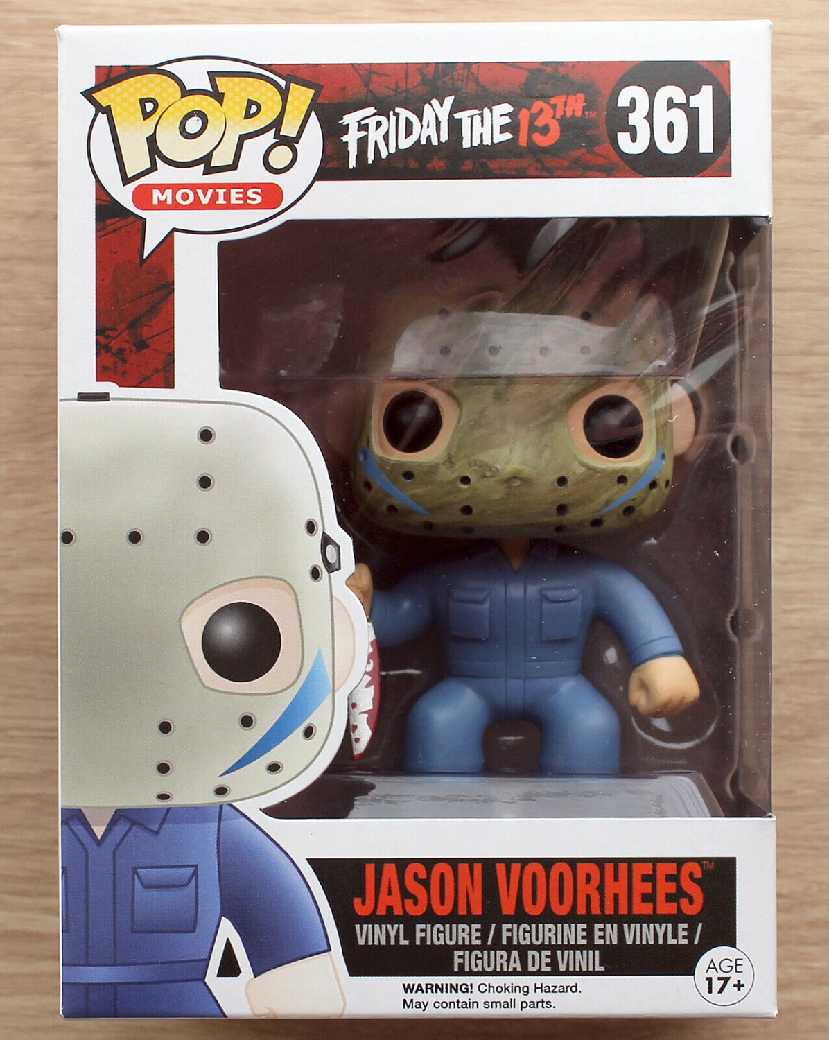 Funko Pop Friday The 13th Jason Voorhees + Free Protector