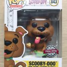 Funko Pop Scooby Doo With Snacks + Free Protector