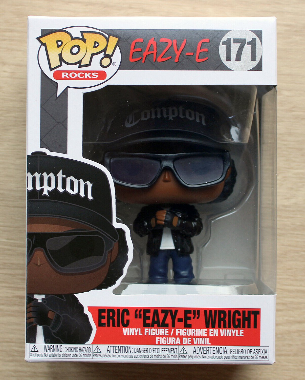 Funko Pop Rocks Easy E + Free Protector