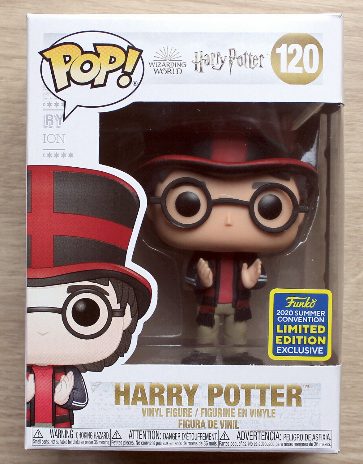 Funko Pop Harry Potter Quidditch World Cup SDCC (Scuffed) + Free Protector