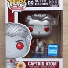 Funko Pop DC Heroes Captain Atom Wondercon + Free Protector