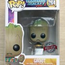 Funko Pop Guardians Of The Galaxy Vol 2 Groot With Candy Bowl + Free Protector