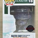 Funko Pop Games Halo Master Chief With MA40 Assault Rifle Active Camo + Protectr