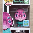 Funko Pop Rick And Morty Glootie SDCC + Free Protector
