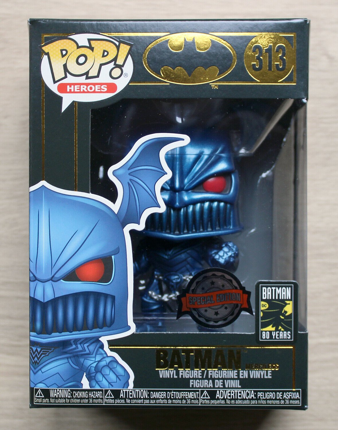 Funko Pop DC Heroes Batman Merciless + Free Protector